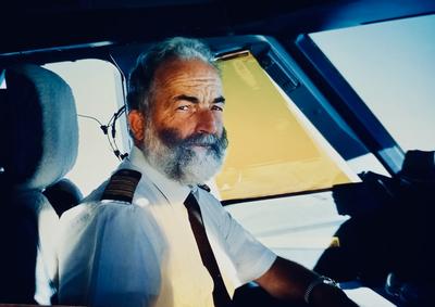 Antonello Budini Gattai ai comandi dell'Airbus A321